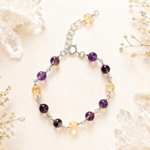 Pulsera Alegría y Felicidad | Plata 925